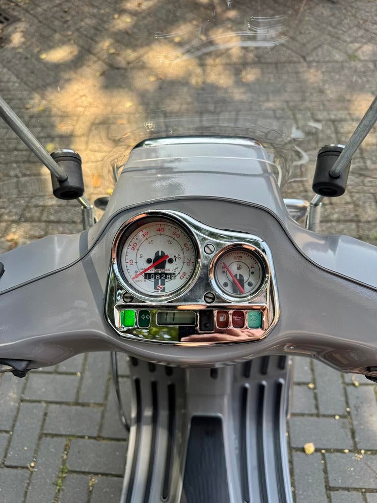 Originele Vespa S- Lage KM - Opknapper!, Fietsen en Brommers, Scooters | Vespa, Ophalen, Gebruikt, Maximaal 45 km/u, Vespa LXV