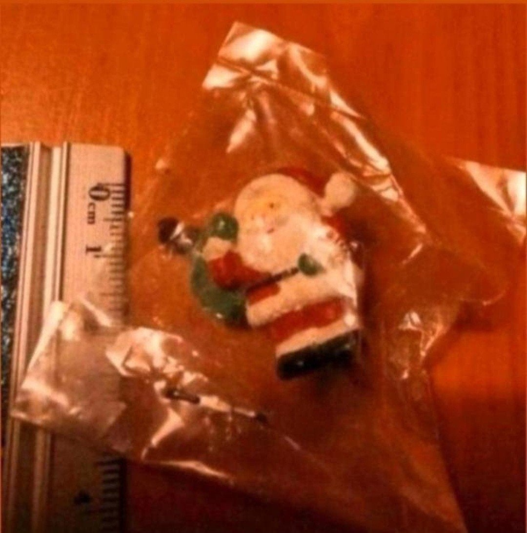 Kerstbroche nieuw. Kerstman, Diversen, Kerst, Ophalen, Nieuw