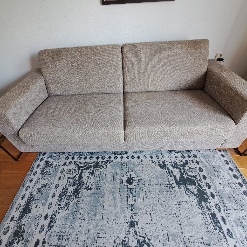 GRATIS af te halen bankstel, Huis en Inrichting, Banken | Bankstellen, Ophalen, Gebruikt, 75 tot 100 cm, Rechte bank