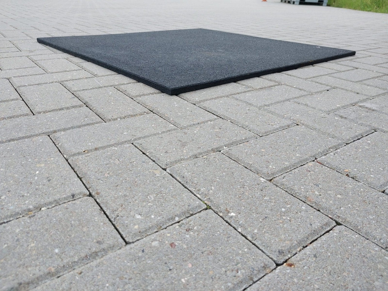 Rubberen tegels 100x100, Ophalen, Rubber, Overige typen