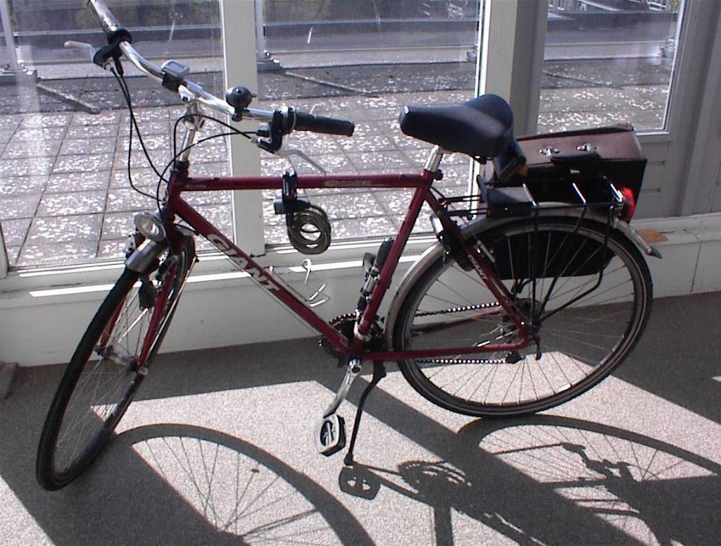 heren fiets merk Giant, Ophalen, Gebruikt, Velgrem, Versnellingen