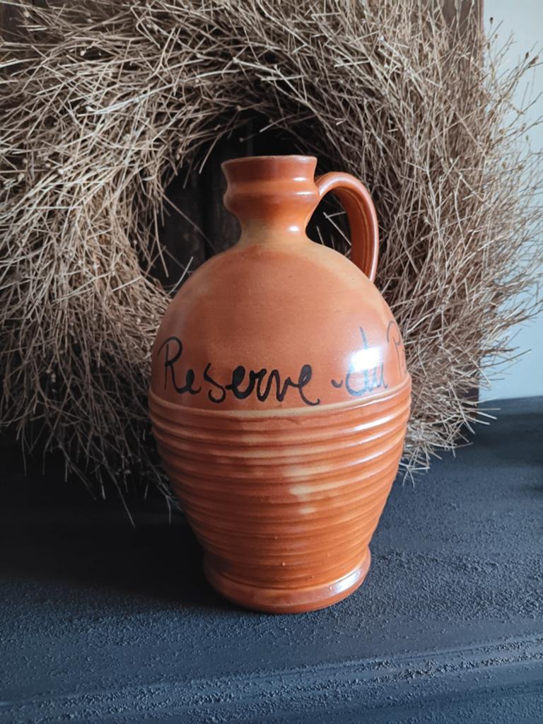 Brocante Franse wijnkan, Ophalen of Verzenden
