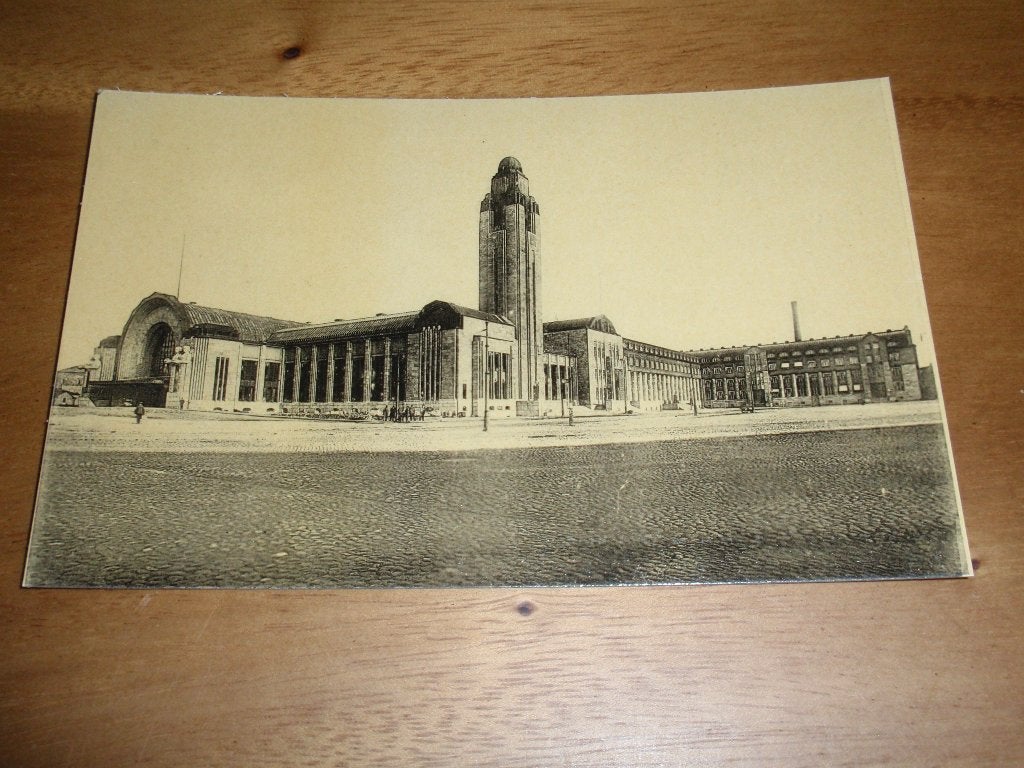 Station Helsinki Finland, Verzenden, 1920 tot 1940, Ongelopen, Overig Europa