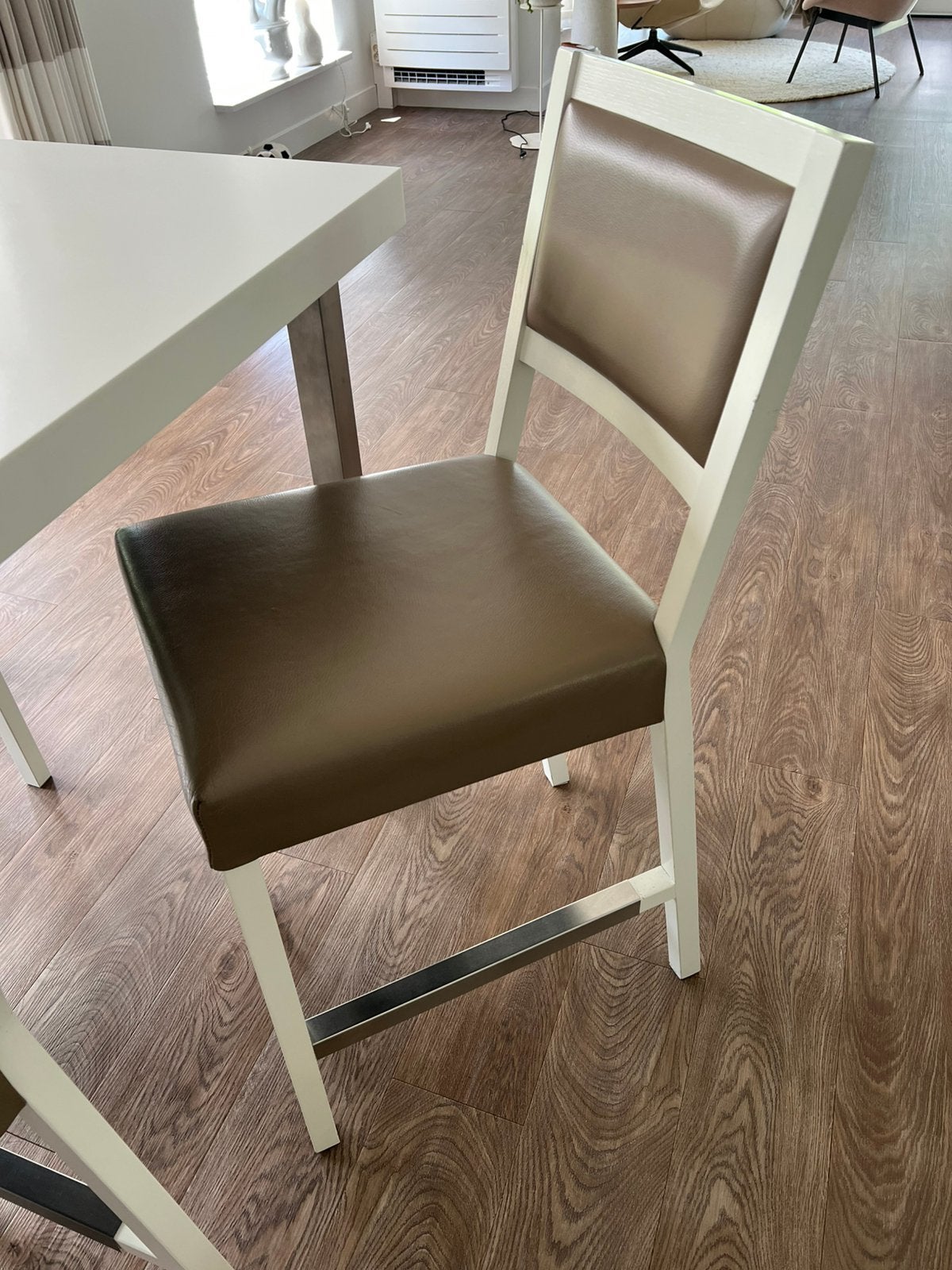 Barstoelen 6 stuks, Ophalen, Gebruikt, 4 tot 6 stoelen