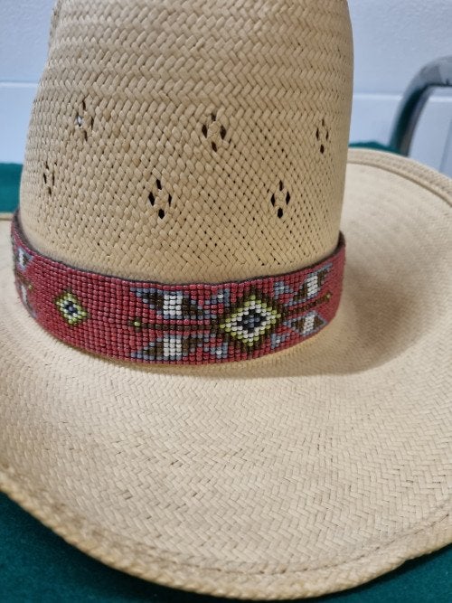cowboy hoed artel 6 ¾ / 54 vintage strohoed, Ophalen of Verzenden, 'T Olde Gre-j, Info@toldegrej.nl, Endepoelstraat 20f Didam