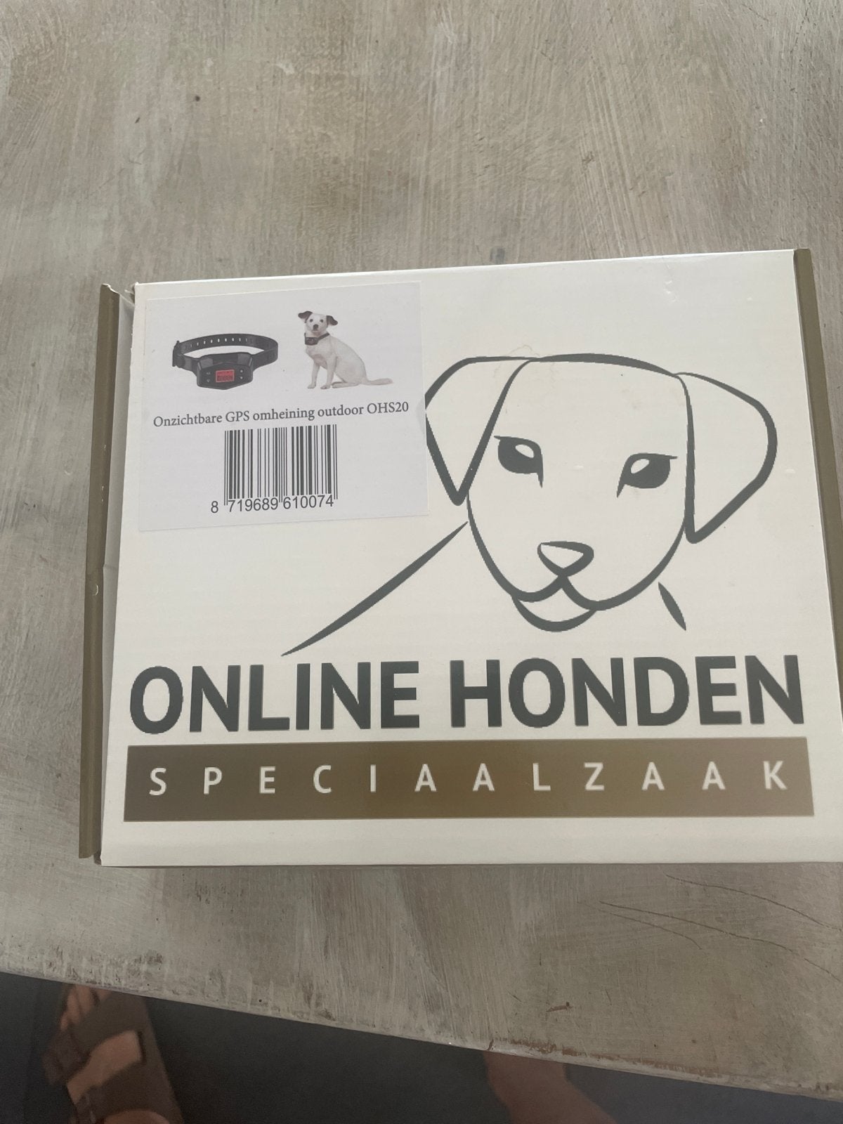 Onzichtbare gps omheining voor je hond, Dieren en Toebehoren, Honden-accessoires, Ophalen of Verzenden, Gebruikt, Halsband