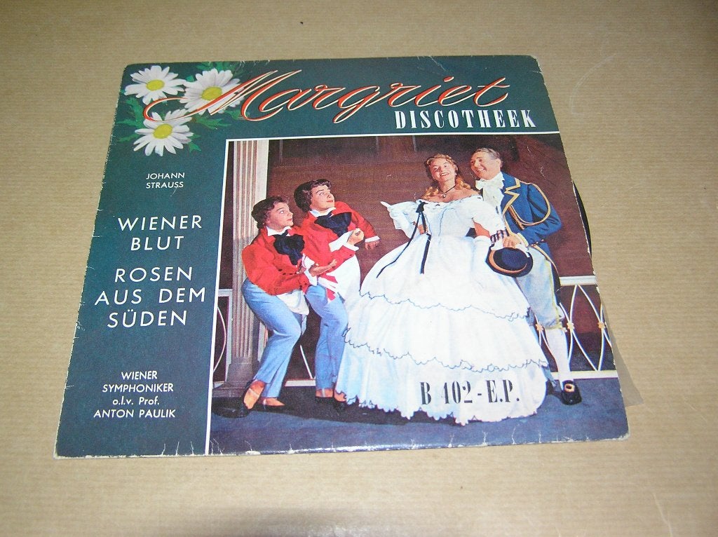 Margriet Discotheek -Wiener Blut Rosen Aus Dem Süden, EP, Gebruikt, Klassiek, 7 inch