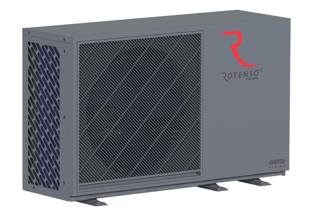 Rotenso 8 kW Antraciet Warmtepomp - €2.800,- Subsidie, Verzenden, Overige typen, Nieuw, 60 tot 150 cm