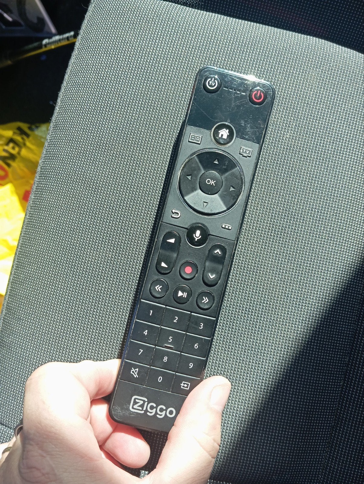 Ziggo afstandsbediening - Gebruikt, Ophalen of Verzenden, Gebruikt, Origineel, Mediaspeler
