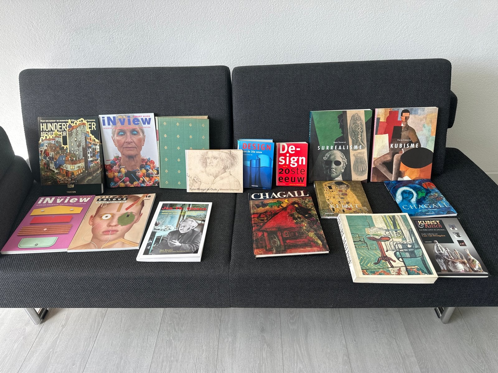 Diverse kunstboeken en tijdschriften - Grote collectie, Ophalen, Gelezen, Overige onderwerpen