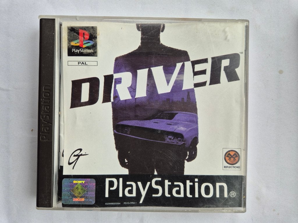 DRIVER, Spelcomputers en Games, Games | Sony PlayStation 1, Gebruikt, 1 speler, Racen en Vliegen, Ophalen of Verzenden