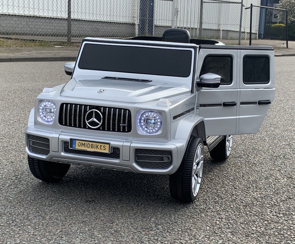 Mercedes G63 AMG 12v Metallic zwart Bluetooth / Afst., Ophalen of Verzenden, Nieuw, Overige typen