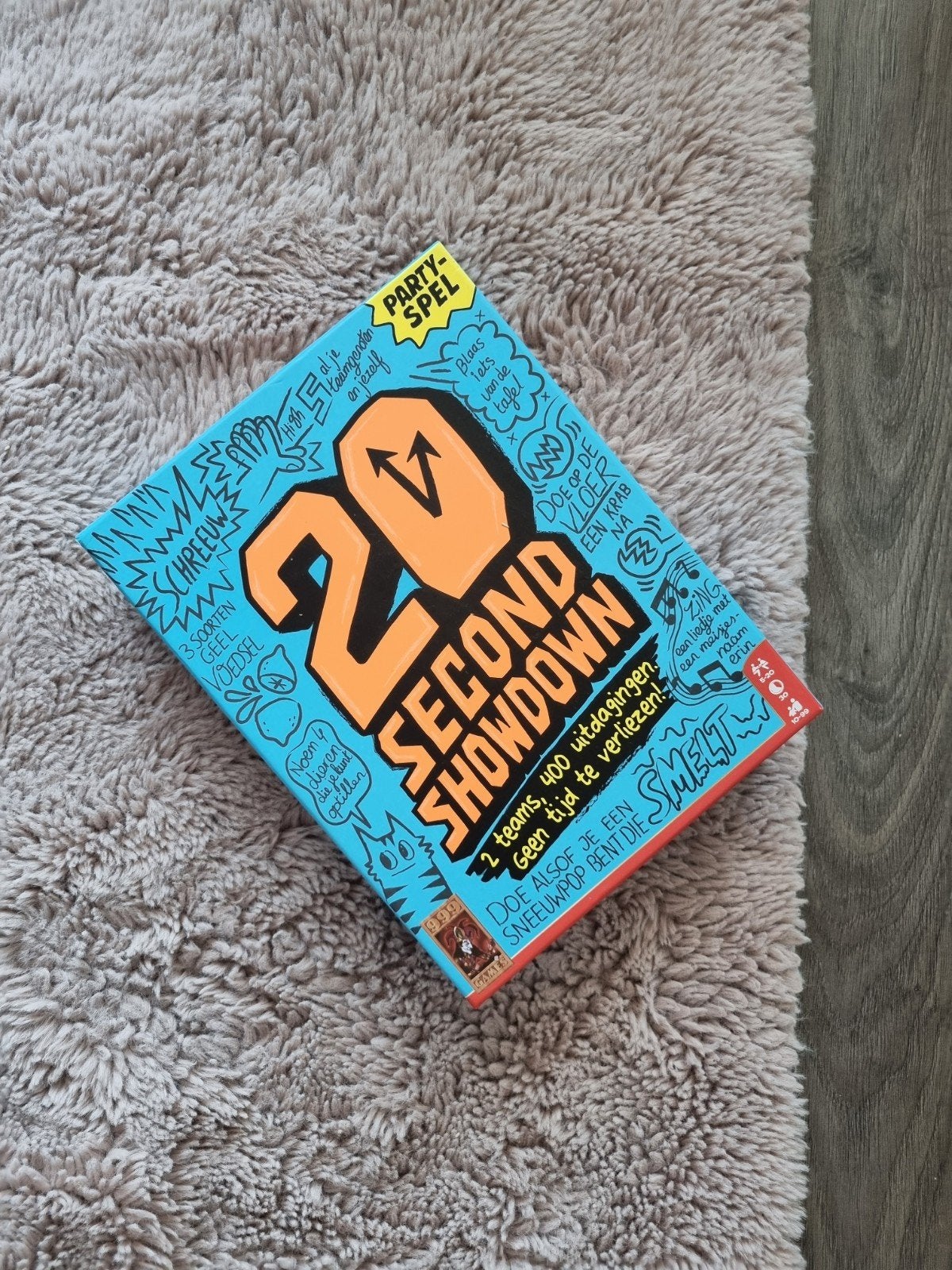 20 Second Showdown Party Spel - Snel en Hilarisch!, Vijf spelers of meer, Ophalen of Verzenden, Zo goed als nieuw, Goliath