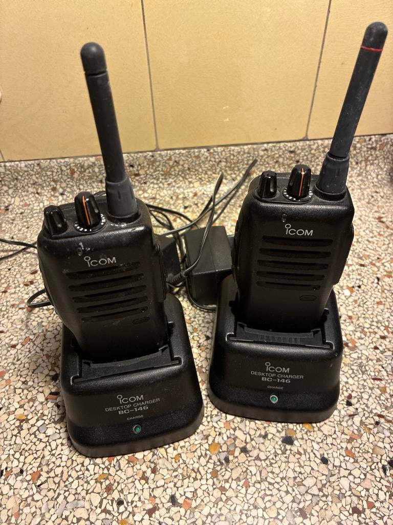 Icom portfoons 2stuks, Ophalen of Verzenden