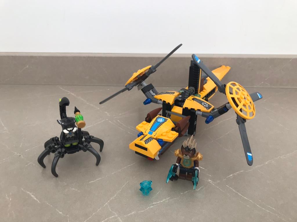 Lego chima set 70129, Kinderen en Baby's, Speelgoed | Duplo en Lego, Overige thema's, Lego, Ophalen of Verzenden, Zo goed als nieuw