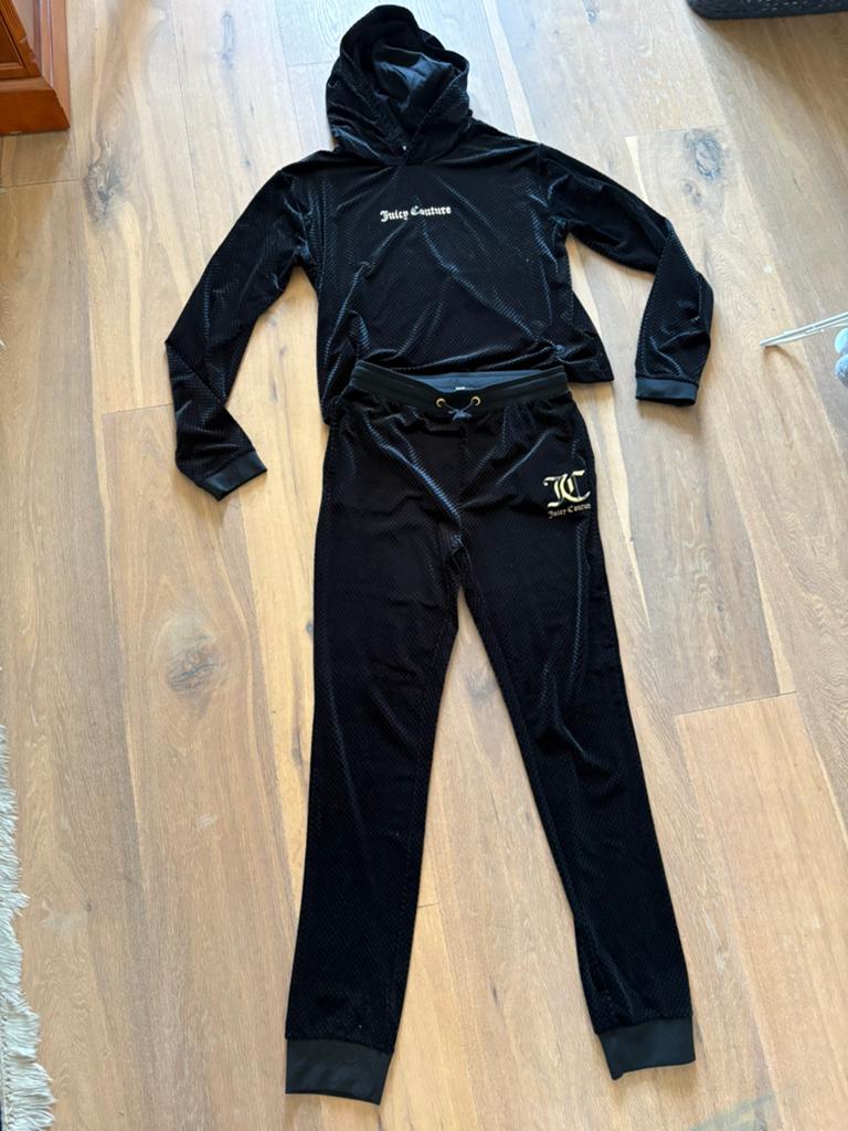 Zgan ** Juicy Couture ** setje mt 12-13 huispakje, Ophalen of Verzenden, Zo goed als nieuw, Meisje