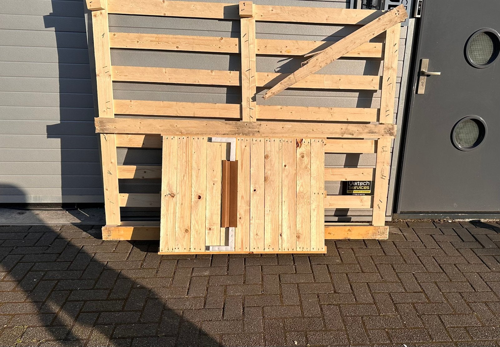 Gratis afhalen, kachel hout, vuurkorf, brandhout pallet, Tuin en Terras, Minder dan 3 m³, Ophalen