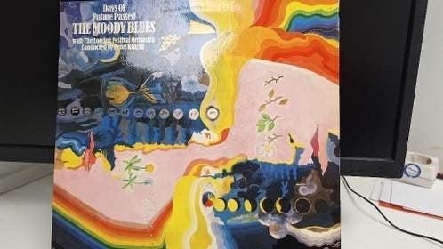 The Moody Blues - Days of Future Passed LP, Ophalen of Verzenden, Gebruikt
