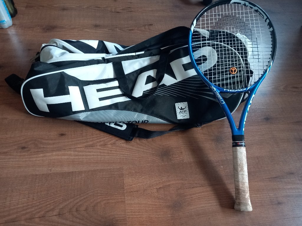 Head racket + Head grote tennistas, Ophalen, Zo goed als nieuw, Racket, Head