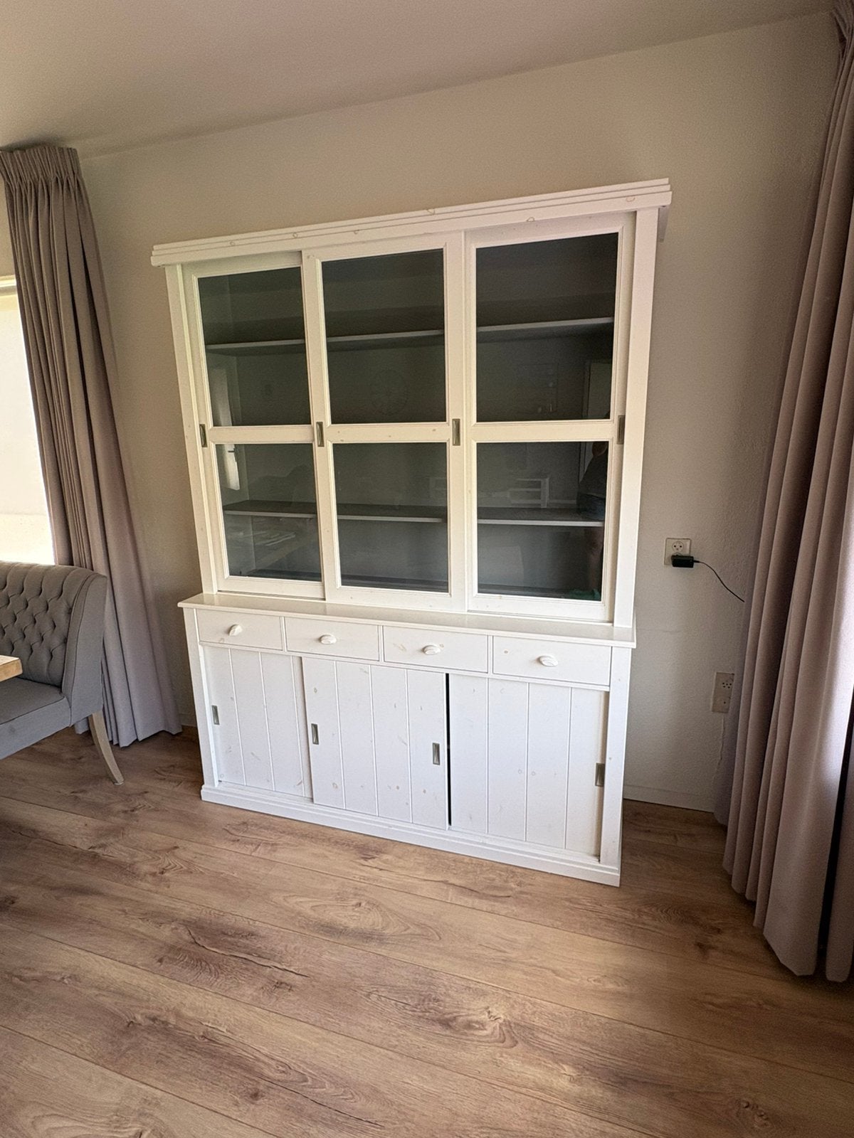 Woood Lagos buffetkast, Huis en Inrichting, Kasten | Buffetkasten, Ophalen, Gebruikt, 200 cm of meer, Landelijk