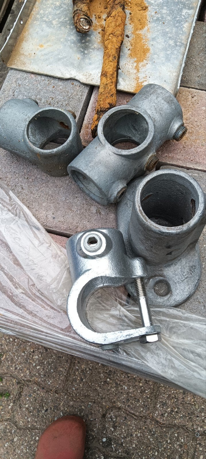 Steigerbuis koppel stukken, Ophalen, Pvc, Minder dan 2 meter, 80 mm of meer