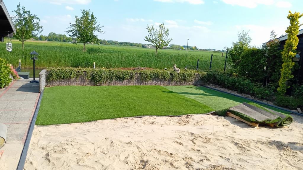 kunstgras, Tuin en Terras, Gras en Kunstgras, Ophalen of Verzenden, Gebruikt, 20 m² of meer, Kunstgras