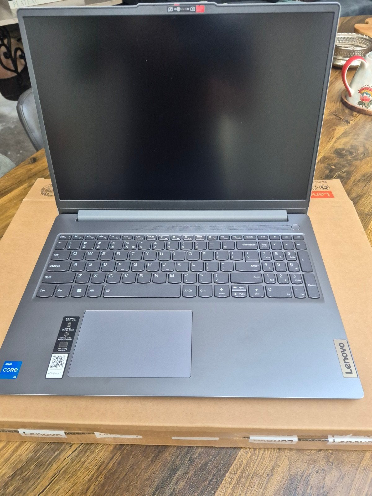 lenovo ideapad slim 3, Intel Core I5 12th generation, 2 tot 3 Ghz, Qwerty, 8 GB