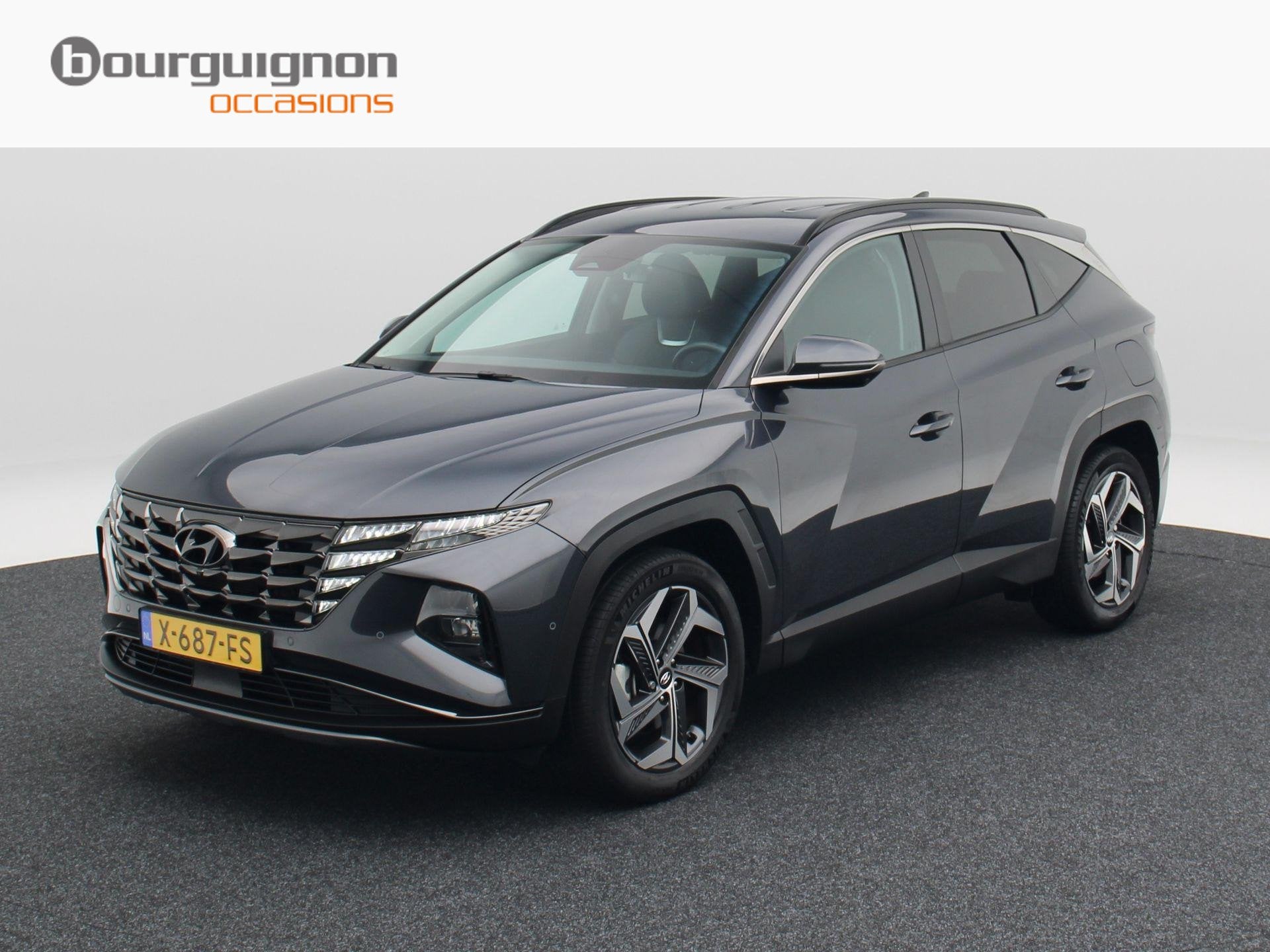 Hyundai Tucson 1.6 T-GDi 230 Pk HEV Premium | Trekhaak | 19, Dealer onderhouden, Gebruikt, Euro 6, 4 cilinders