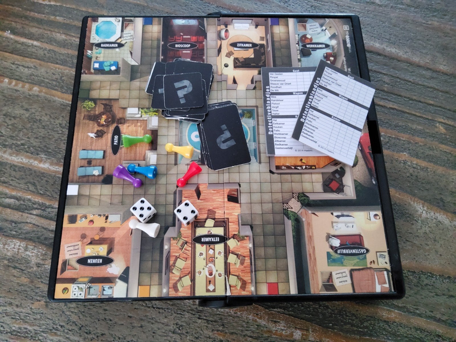 cluedo reisspel, Ophalen of Verzenden