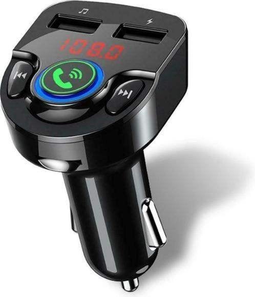 FM Transmitter Bluetooth 5.0 - Carkit - 2 USB Lader, Ophalen, Nieuw