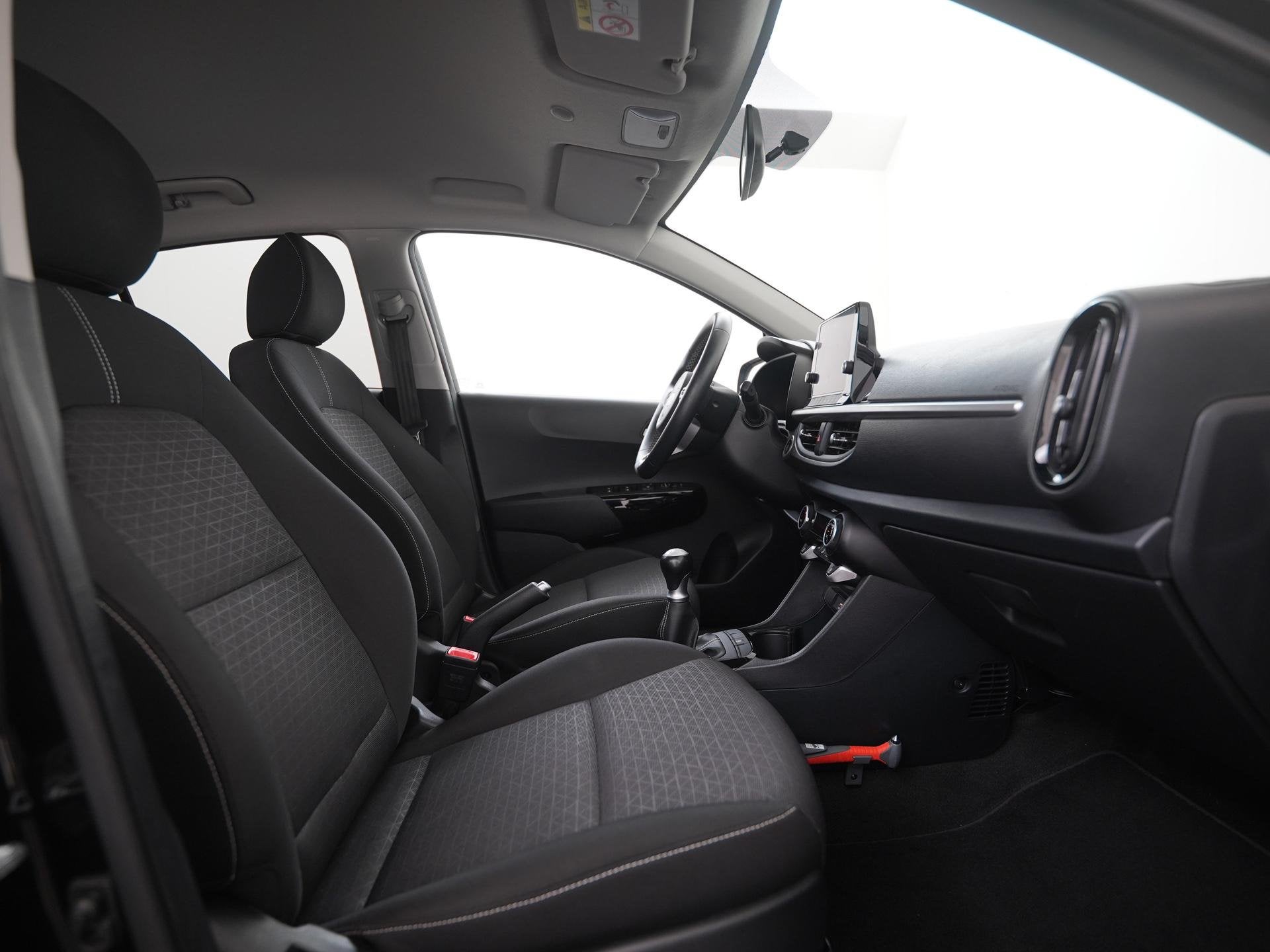 Kia Picanto 1.0 DPi DynamicPlusLine | Navigatie | Zondag Ope, Voorwielaandrijving, Stof, Gebruikt, 4 stoelen