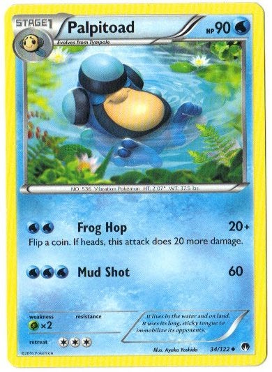 Breakpoint,  Palpitoad [uncommon] 34/122, Verzenden, Nieuw, Losse kaart