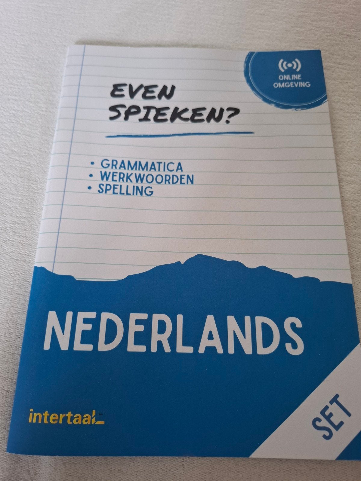 Even Spieken - Nederlands grammatica, spelling, werkwoorden, Boeken, Ophalen of Verzenden, Zo goed als nieuw, Overige niveaus