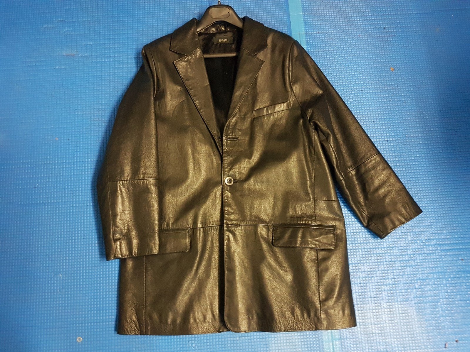 Lederen jas, Ophalen of Verzenden, Maat 56/58 (XL), Bruin