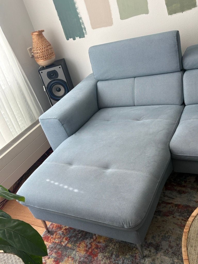 Wegens aanschaf nieuwe bank bied ik deze te koop aan., Ophalen, 250 tot 300 cm, Gebruikt, Hoekbank