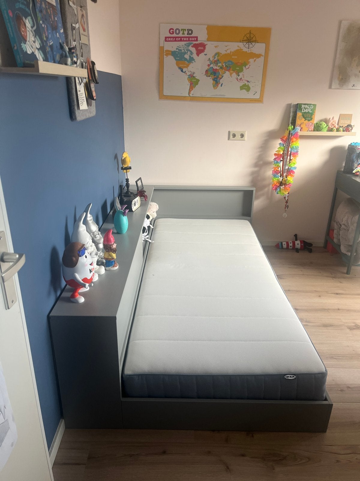 Woood Connect eenpersoons hoekbed, Ophalen, Gebruikt, 90 cm, Eenpersoons