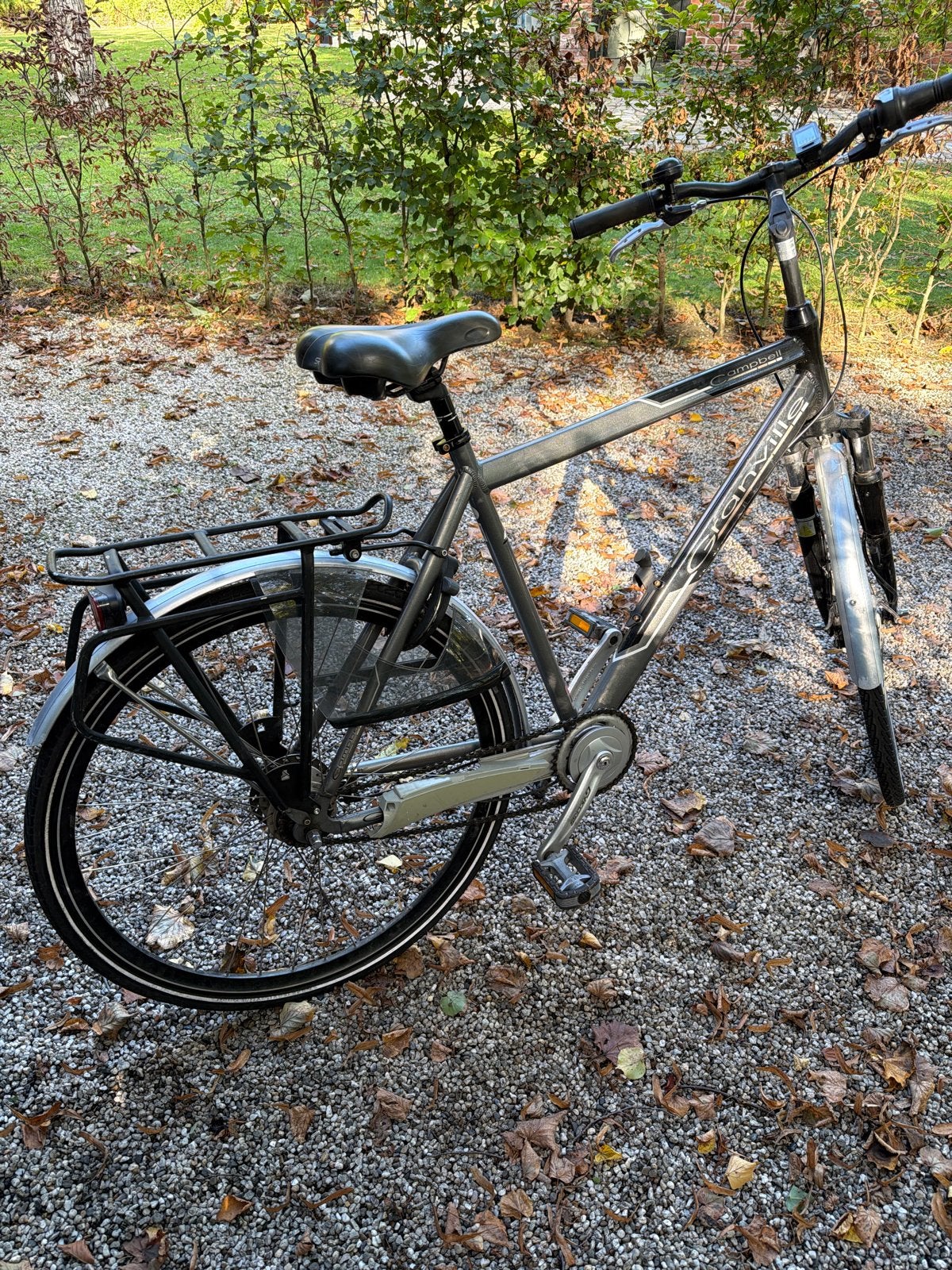 Herenfiets Campbell Urban Series - Shimano Nexus 7, Gebruikt, Velgrem, Versnellingen, Ophalen