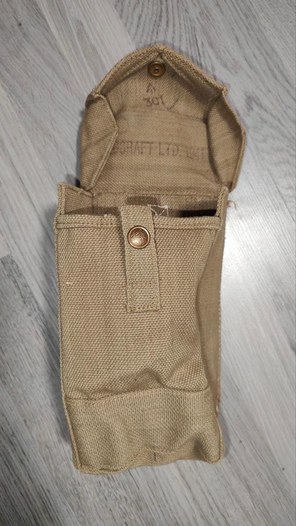 Britse wo2 Ammo pouch, Verzamelen, Ophalen of Verzenden, Engeland, Overige typen