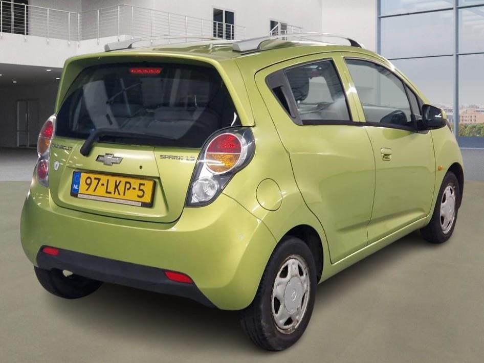 Chevrolet Spark 1.0 16V LT 1e Eig. 76.200 km +NAP NL-auto, Stof, Gebruikt, 68 pk, Origineel Nederlands