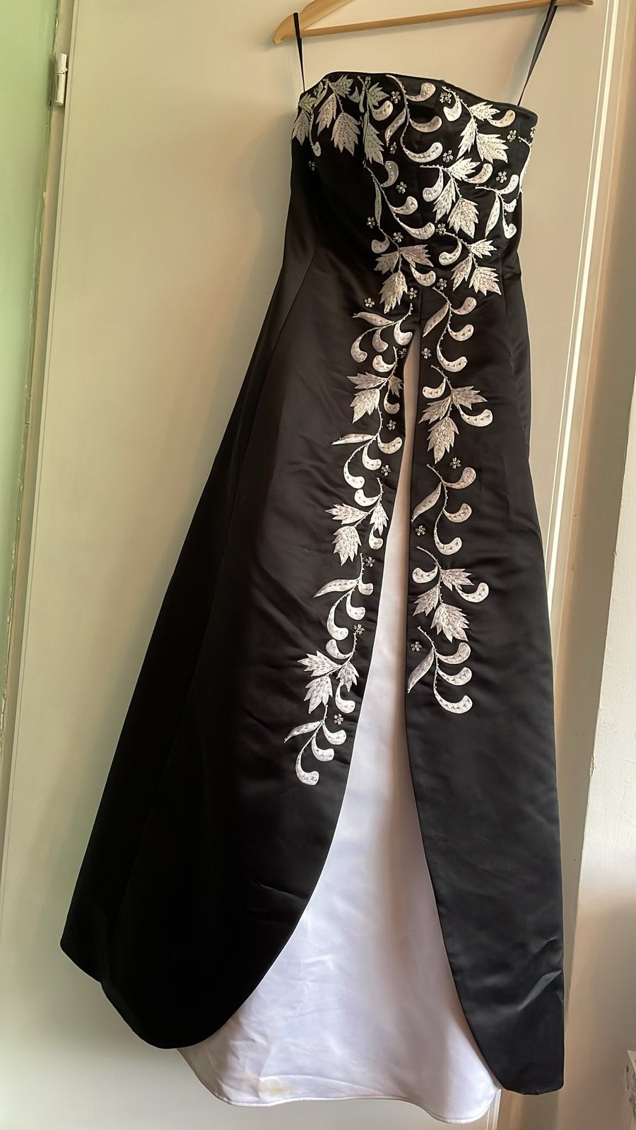 Galajurk strapless avondjurk abiye elbise maat 36, Kleding | Dames, Ophalen of Verzenden, Zo goed als nieuw, Maat 36 (S), Galajurk
