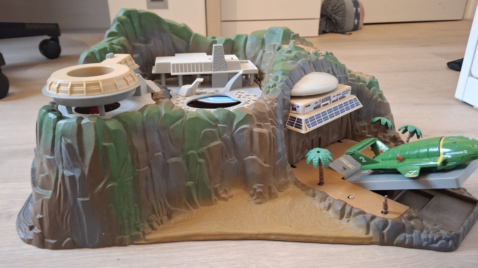 Thunderbirds Tracy Island Speelset met Voertuigen, Ophalen of Verzenden, Gebruikt, Jongen of Meisje