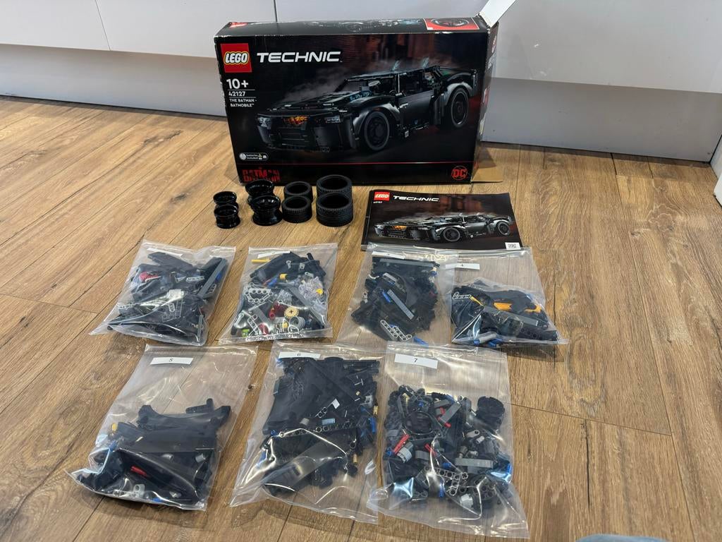Lego Technic 42127 The Batman Batmobile - Compleet, Lego, Ophalen of Verzenden, Zo goed als nieuw, Complete set