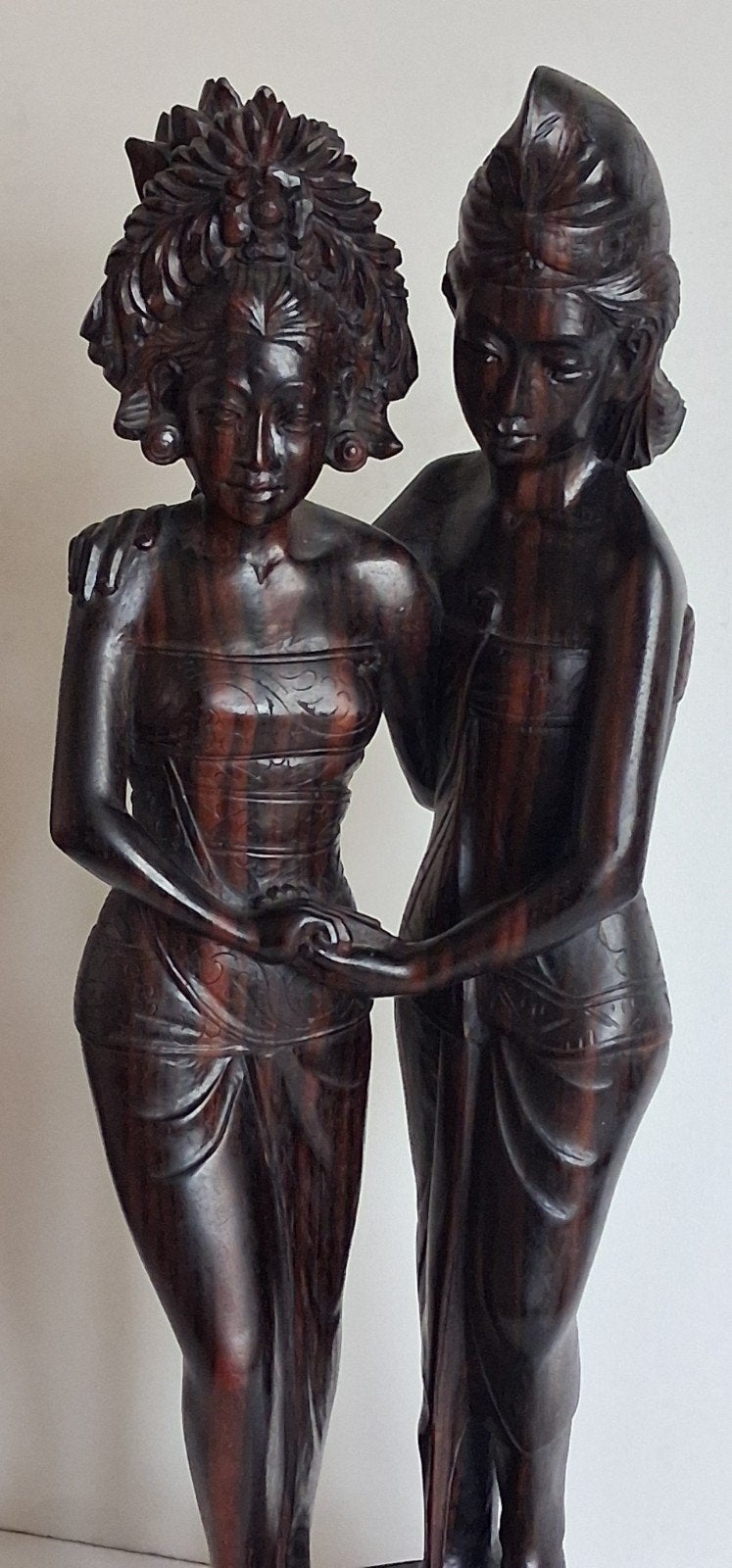 LORO BLONYO,  Bali. Coromandel. 36 cm.  * Zie tekst., Antiek en Kunst, 36 cm, Indonesië, Houtsnijwerk, Ophalen