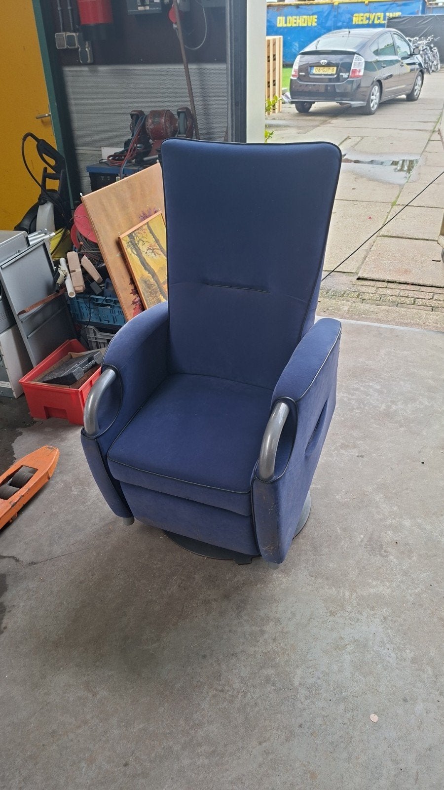 Sta op stoel - FitFORM (met lichte beschadiging), Gebruikt, Blauw, Onbekend, FitFORM