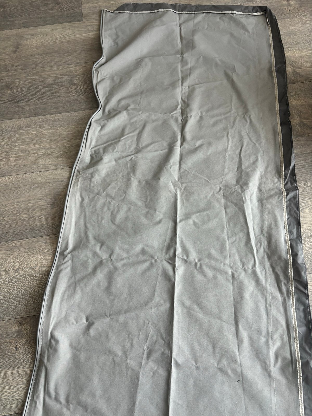 Raamluifel caravan 170x75 cm - Gebruikt op Hobby, Ophalen, Gebruikt