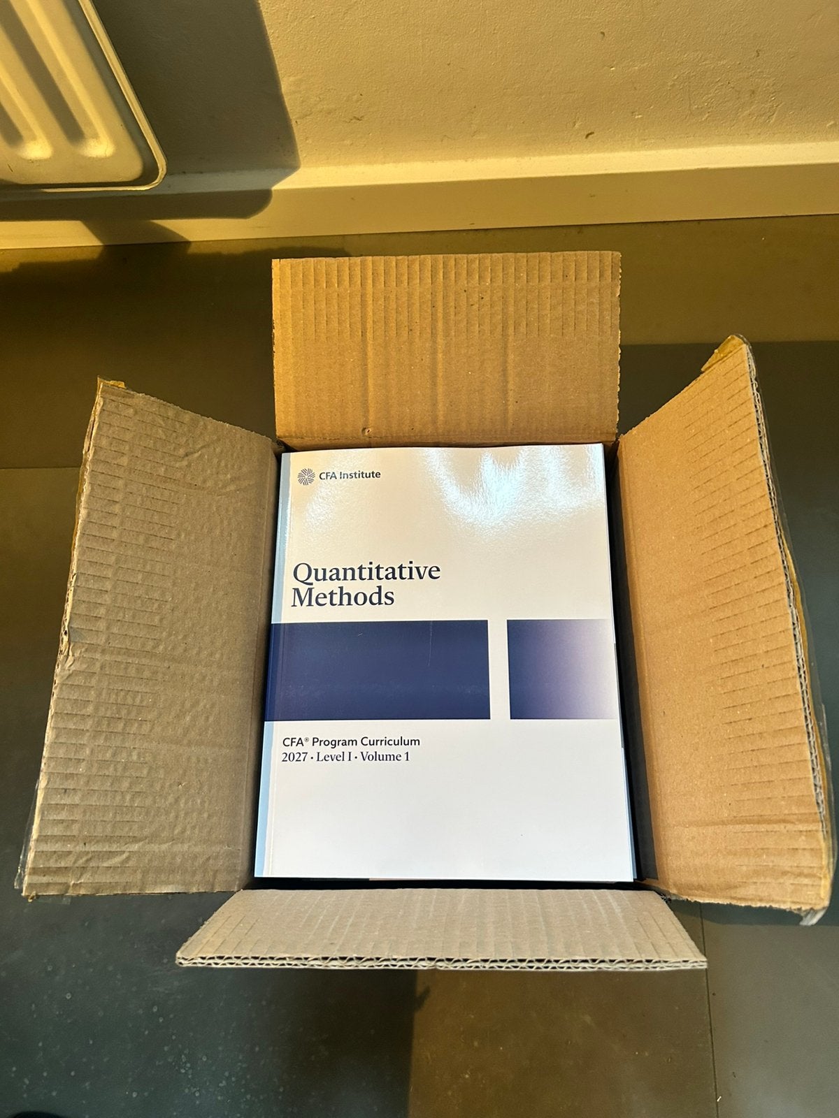 Brand New; CFA Program Curriculum 2027 - Level 1 Volume 1-10, Ophalen of Verzenden, Beta, Nieuw, Niet van toepassing