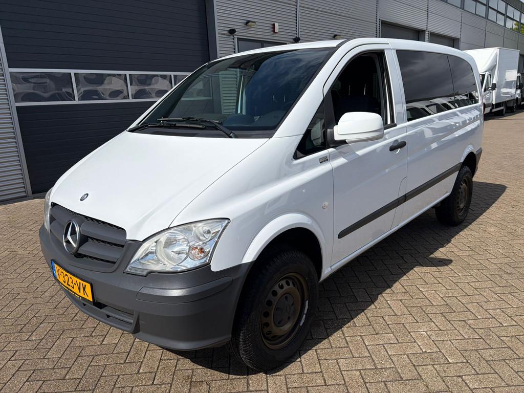 Mercedes-Benz Vito 113CDI L1H1 4X4 Automaat Airco Trekhaak 1, Euro 5, 136 pk, Gebruikt, 4 cilinders