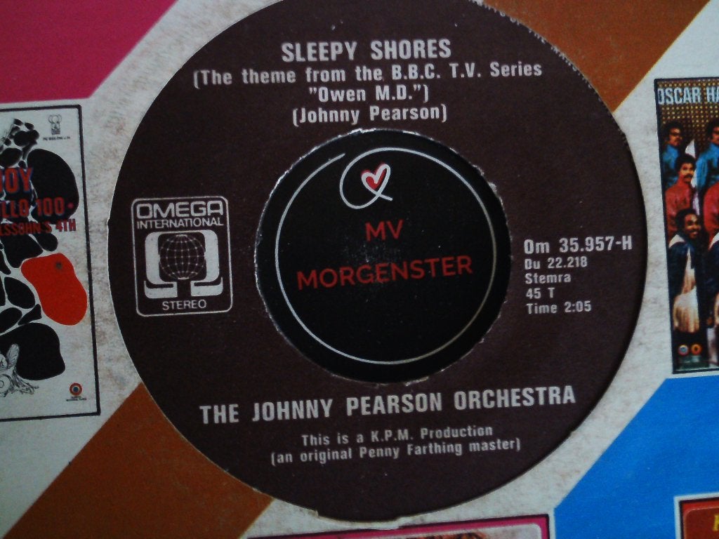 Johnny Pearson Orchestra - Sleepy Shores (Single)  24jul, Cd's en Dvd's, Wereldmuziek, 7 inch, Ophalen of Verzenden, Zo goed als nieuw