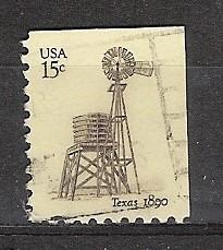 USA, Molens, nr. 1, 1980., Ophalen of Verzenden, Gestempeld, Noord-Amerika