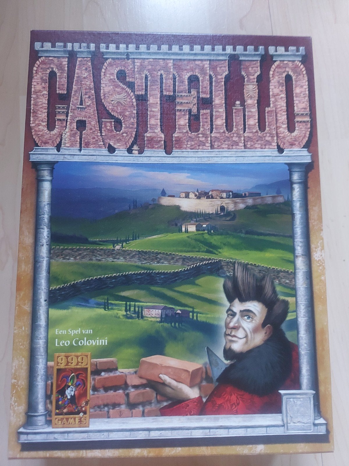 New: Castello (strategisch bordbouwspel, merk 999 Games), Drie of vier spelers, Ophalen of Verzenden, Nieuw, 999 Games